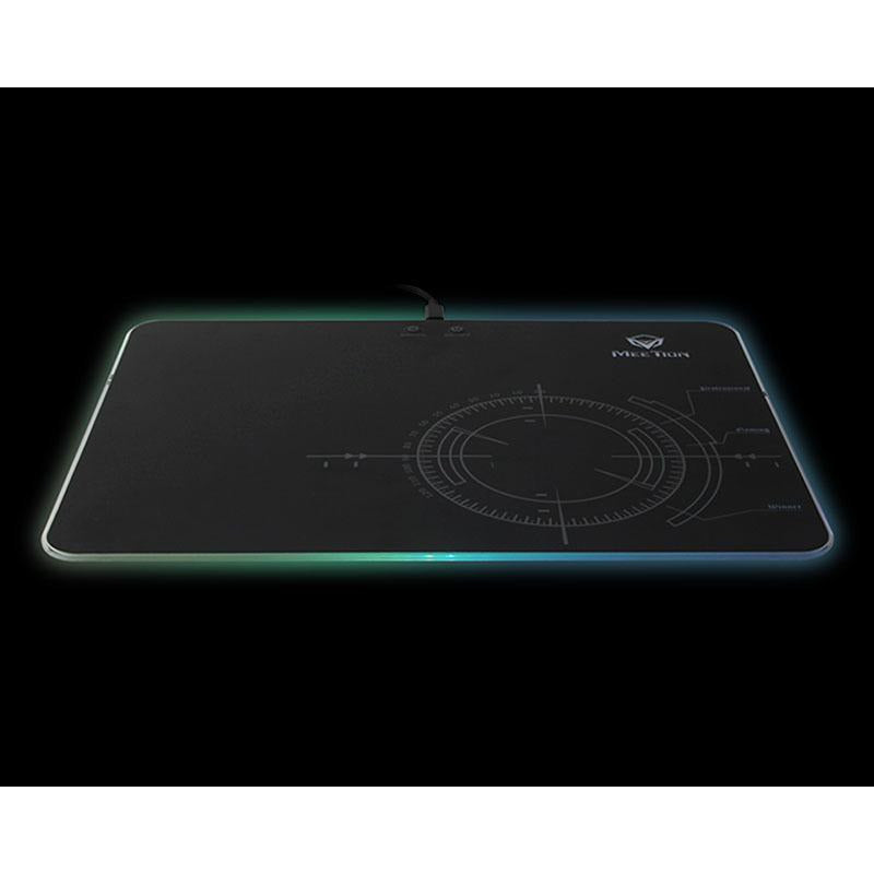 Meetion Glowing RGB LED Backlit Gaming Mouse Pad | Shopna Online Store .