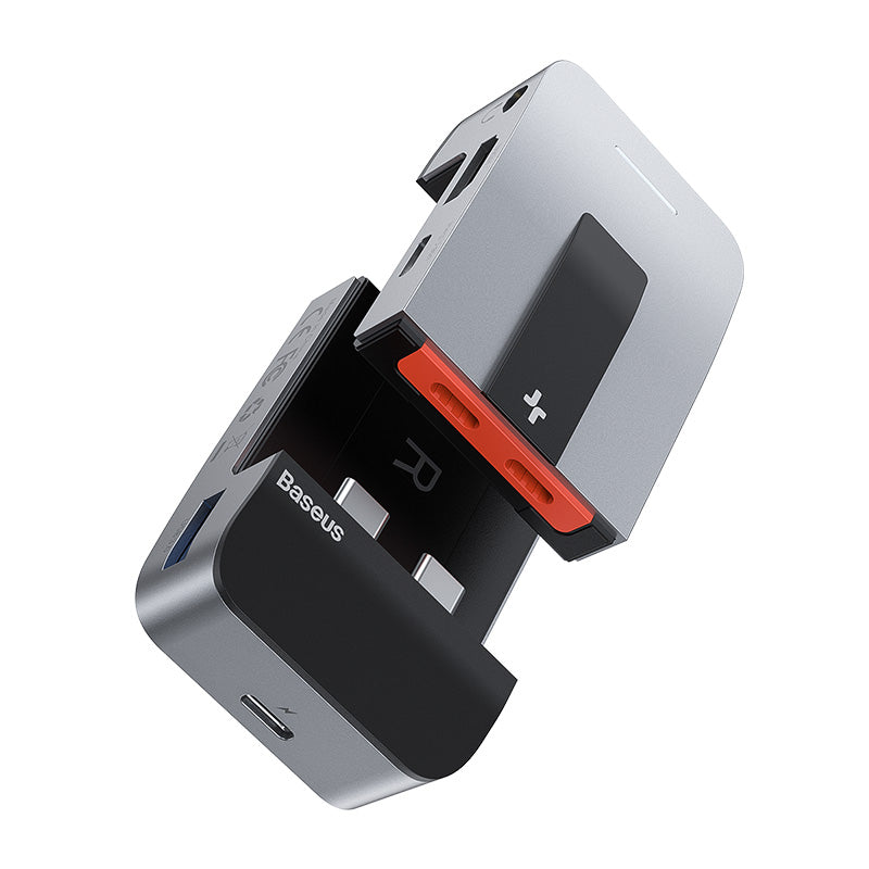 Baseus Armor Age Type-C Bracket Multifunctional HUB Adapter | Shopna Online Store .