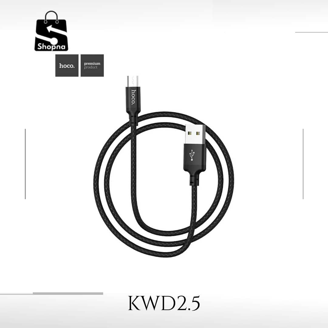 hoco. Cable «X14 Times speed» charging data Micro-USB | Shopna Online Store .