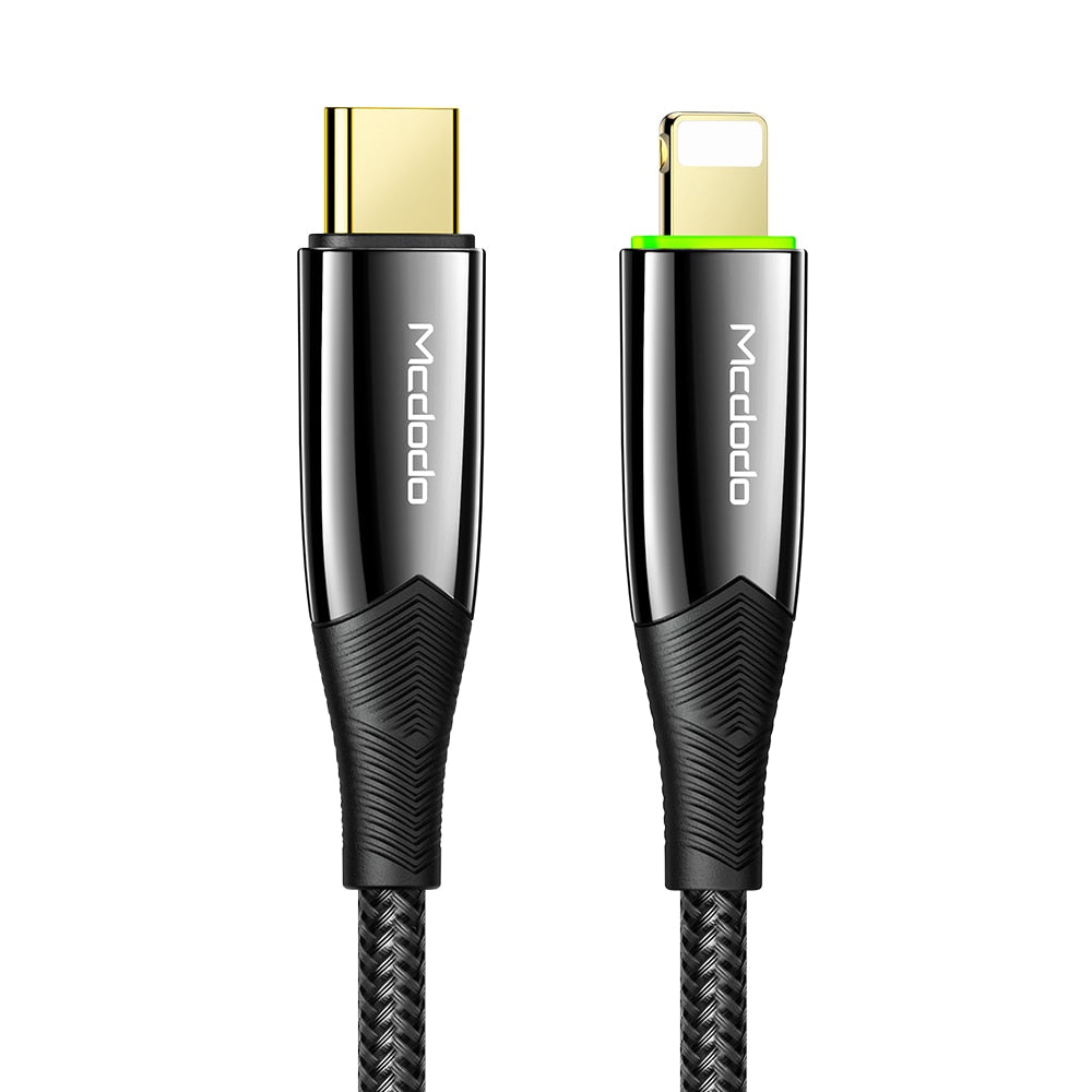 MCDODO Type-C to Lightning 20W 1.8M smart cable | Shopna Online Store .