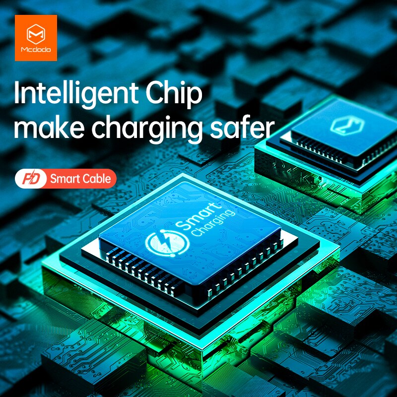 MCDODO Type-C to Lightning 20W 1.8M smart cable | Shopna Online Store .