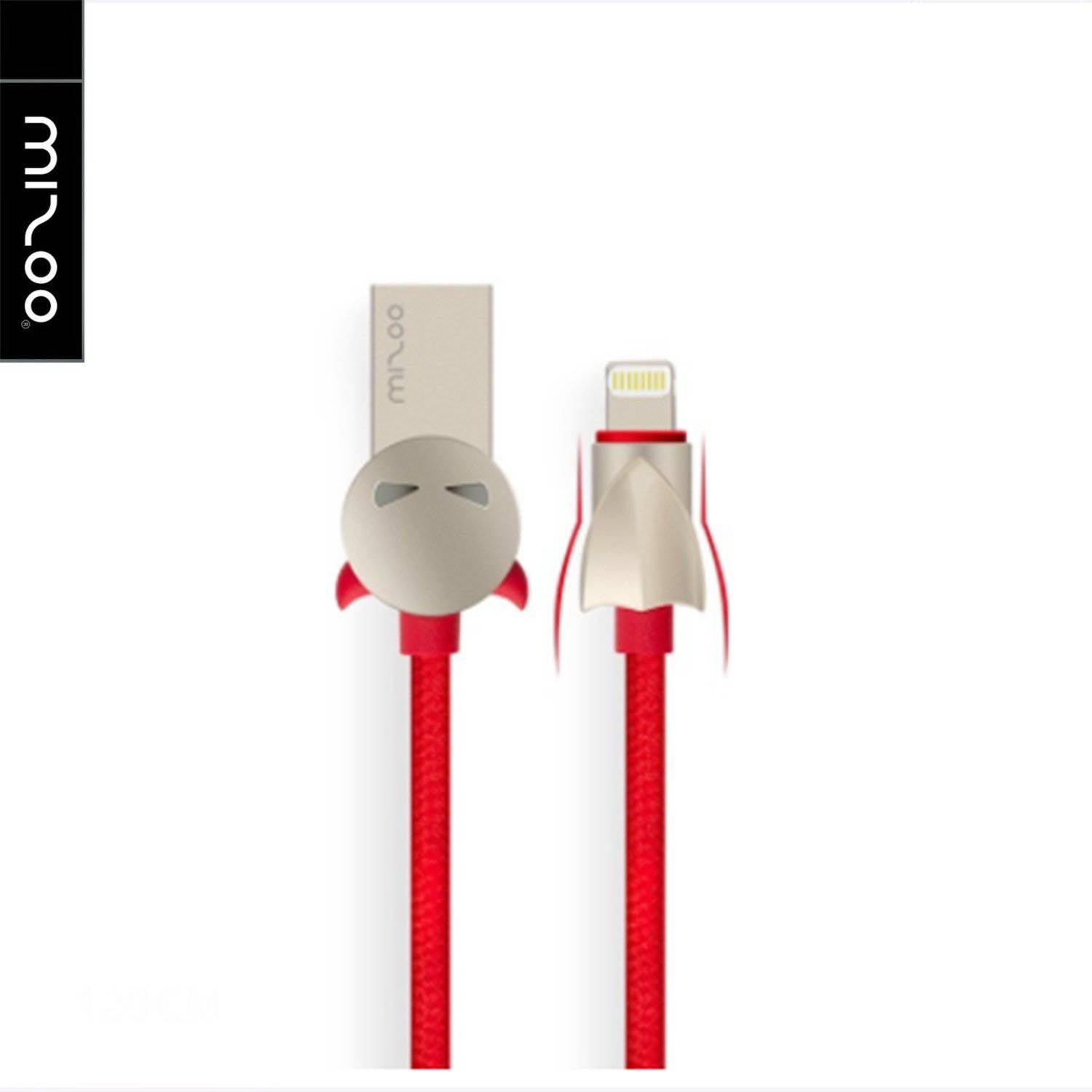 Mizoo D53 Lightning 2.4A USB Devil Data Cable | Shopna Online Store .