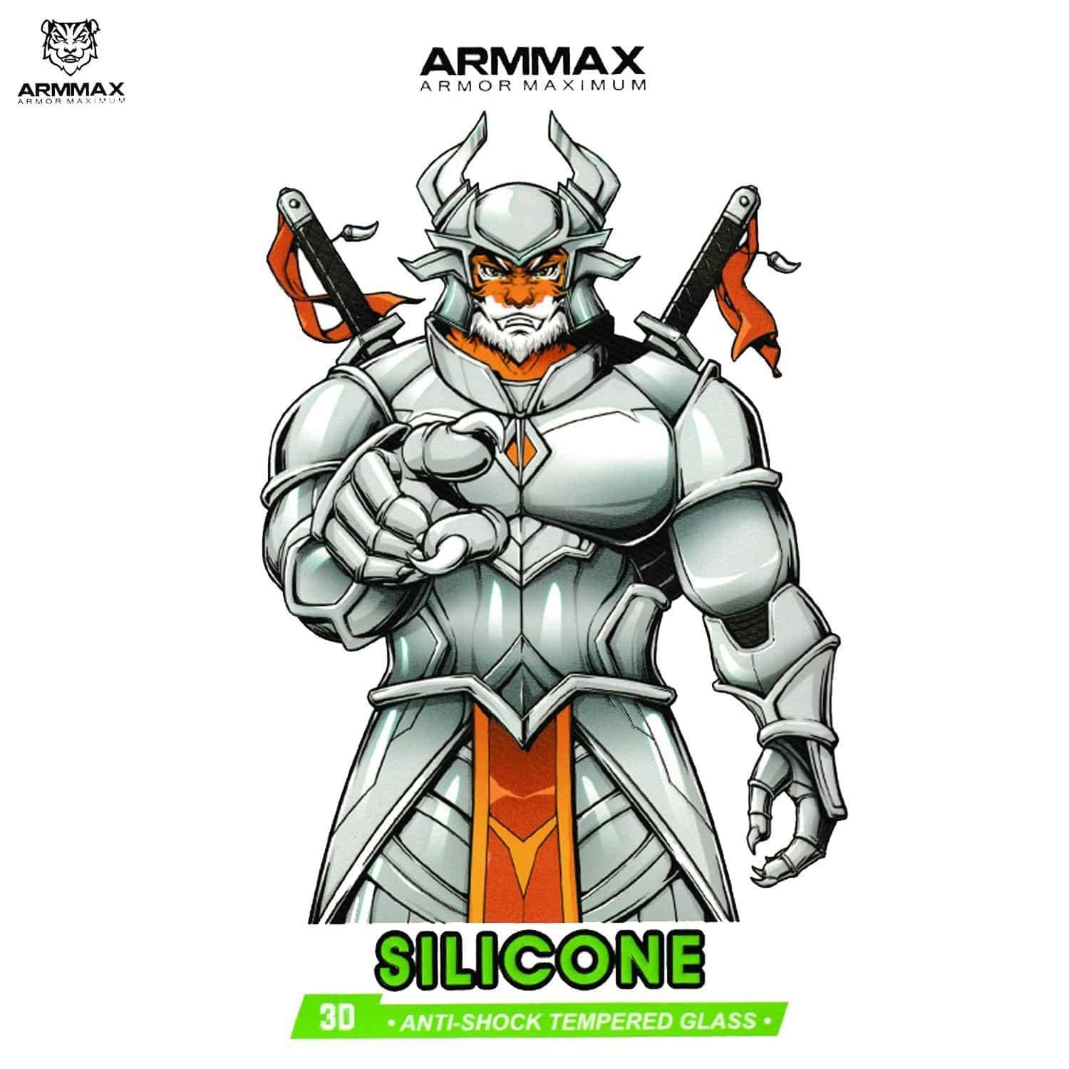 ARMMAX iPhone 11 Silicone 3D Anti-Shock Tempered Screen Protector | Shopna Online Store .