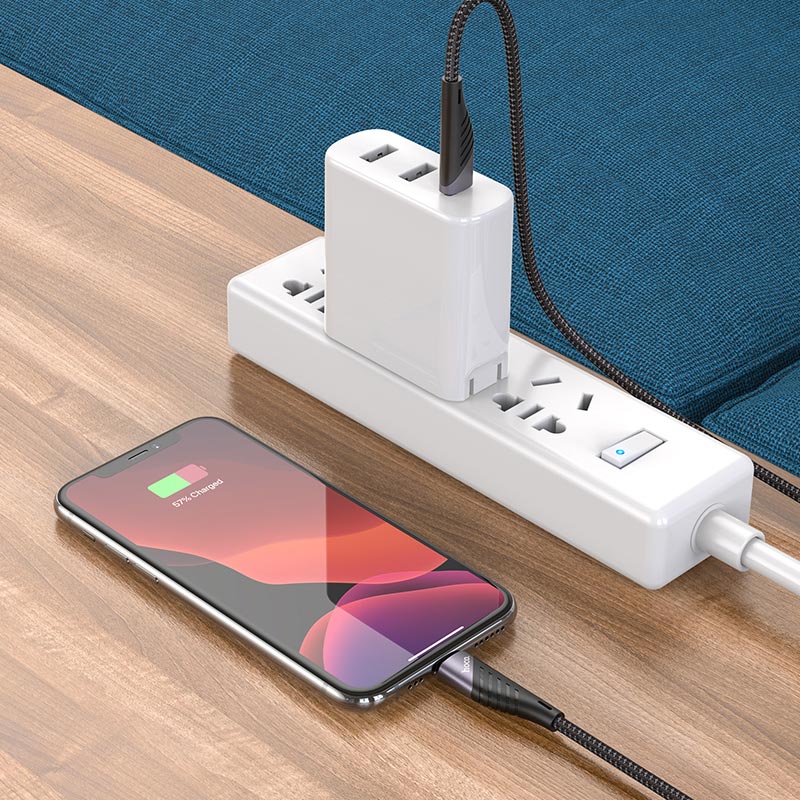 Cable Type-C to Lightning “U95 Freeway” PD 20W | Shopna Online Store .