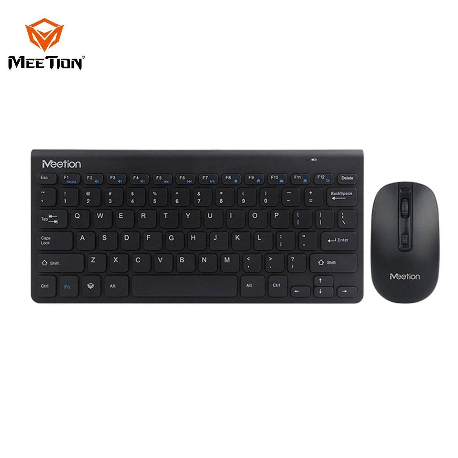 Meetion 2.4G Wireless Keyboard and Mouse Combo MINI 4000 | Shopna Online Store .