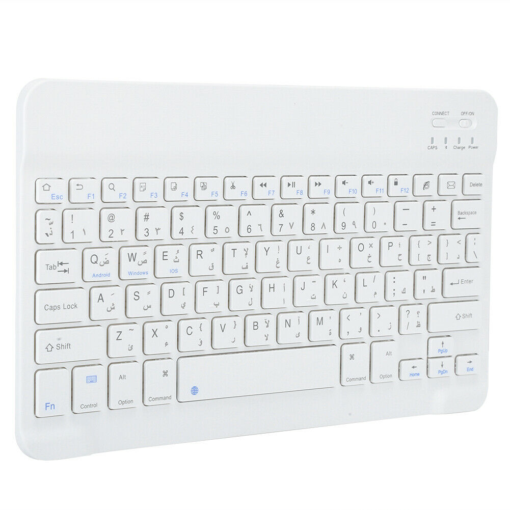 Ultra‑Thin Bluetooth Keyboard Arabic Android ,iOS and Windows | Shopna Online Store .